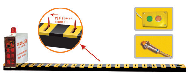 本溪平山区V3嵌入式闯岗自动扎胎器/阻车器